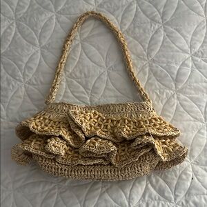 Zara Tan Shoulder Bag with Elegant Design